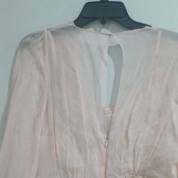 French Connection Soft Pink Dress Sz 8 New With Tags - Picture 7 of 16